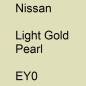 Preview: Nissan, Light Gold Pearl, EY0.